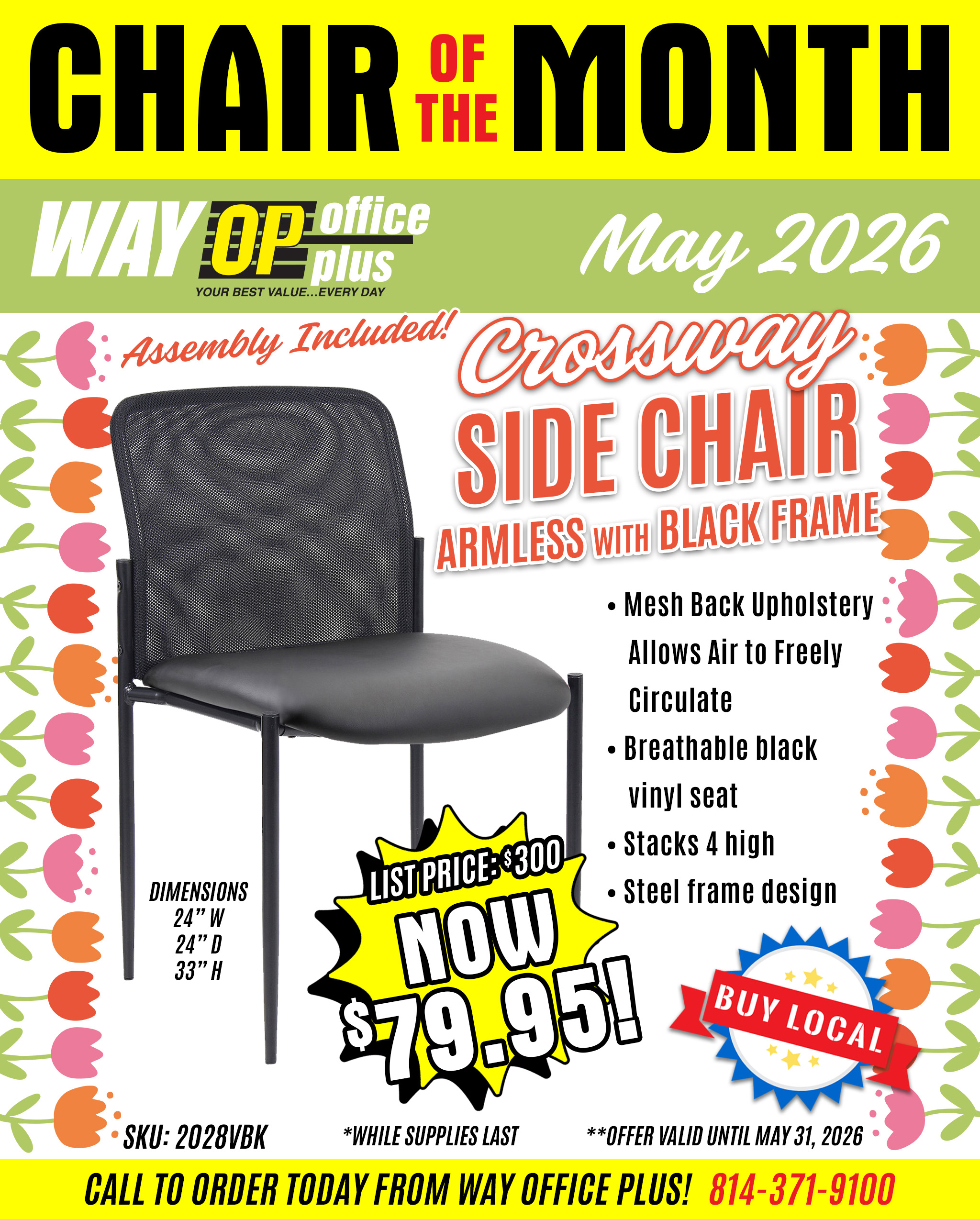 Chair of the Month - May 2026